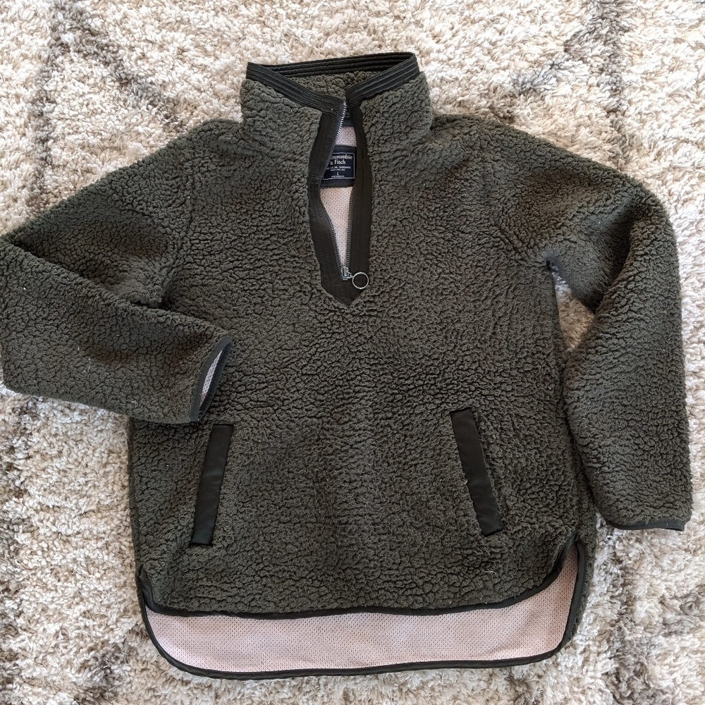 Abercrombie & Fitch the Essential Sherpa Fleece, L